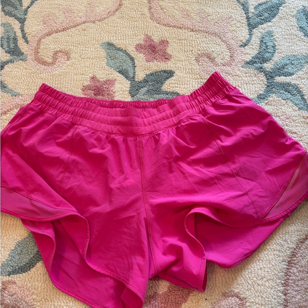 Women's Pink Lululemon Shorts